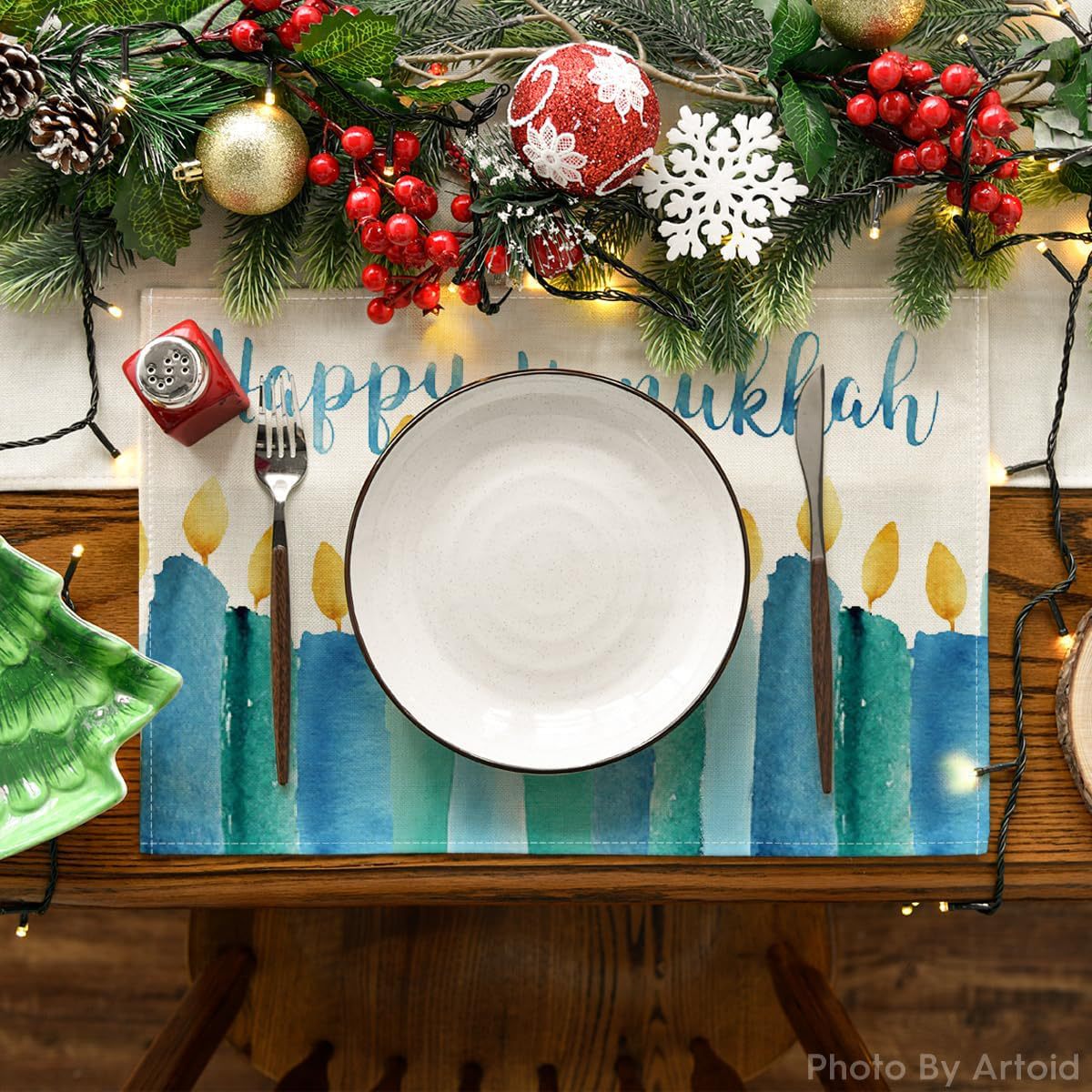 8Pcs Jewish Holiday Placemat S - Chairs review and price