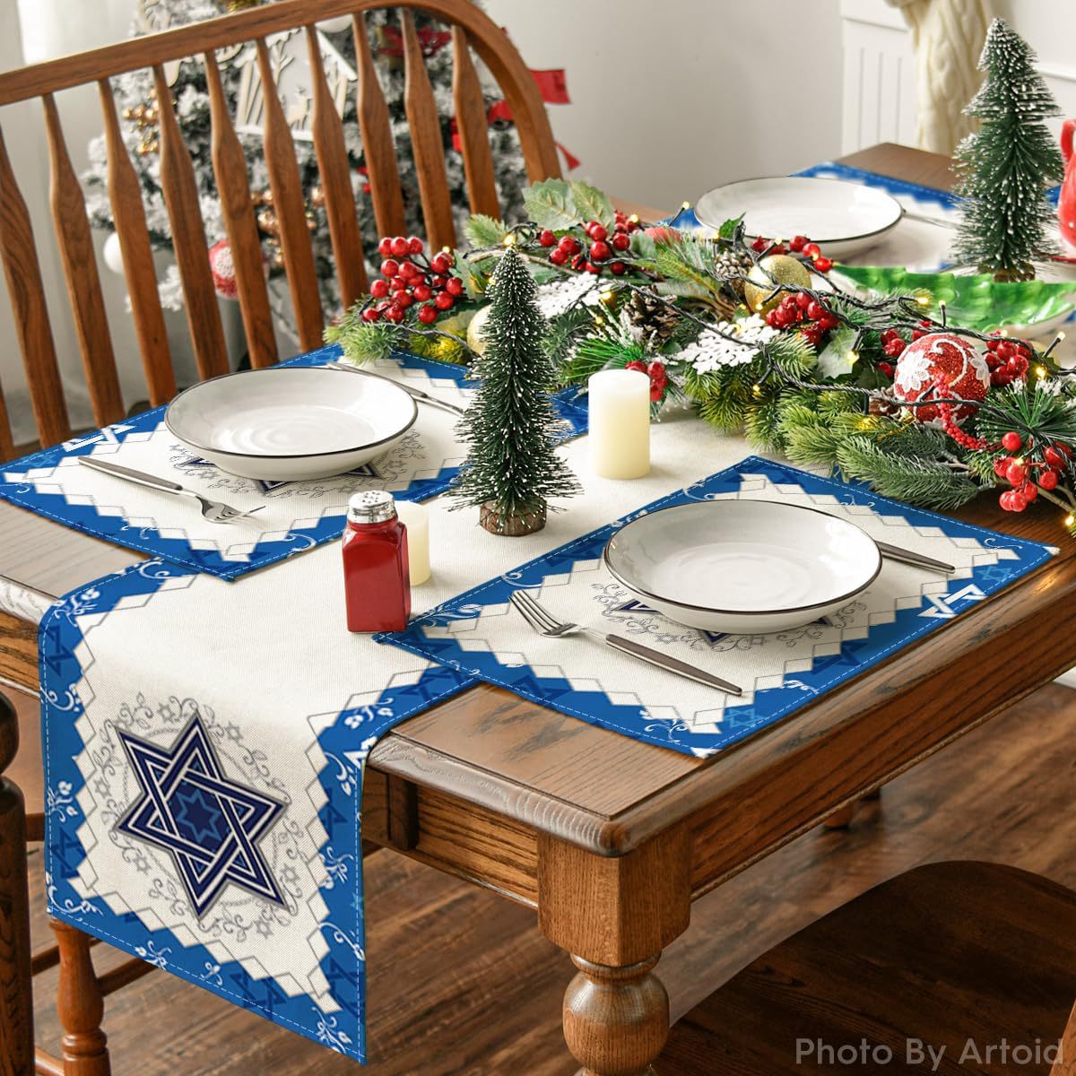 8Pcs Jewish Holiday Placemat S - Chairs review and price