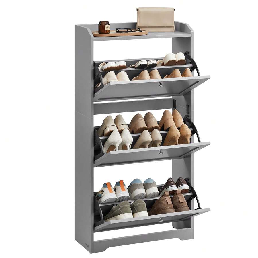 Shoe Cabinet With 3 Flip Drawe - Storage review and price