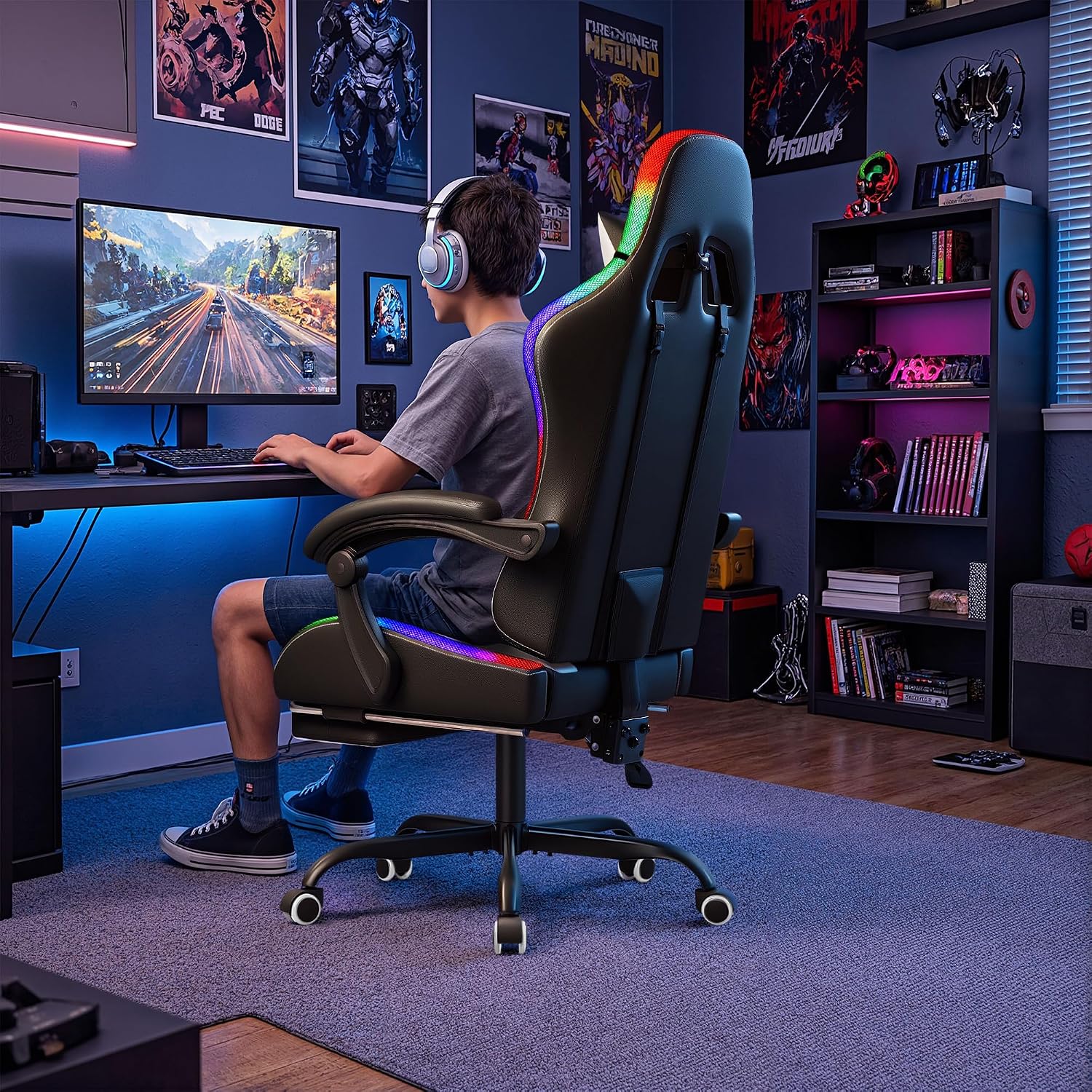 Homall Gaming Chair, Ergonomic - Sofas review and price