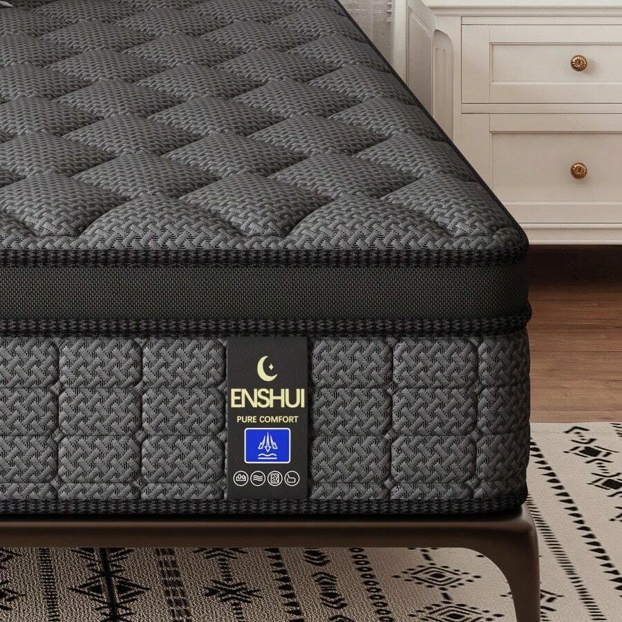 12/14 Inch Hybrid Mattress Twi - Memory Foam Mattress In A Box Queen review and price
